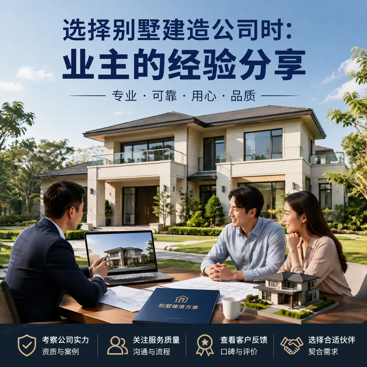 选择别墅建造公司时： 息烽 业主的经验分享