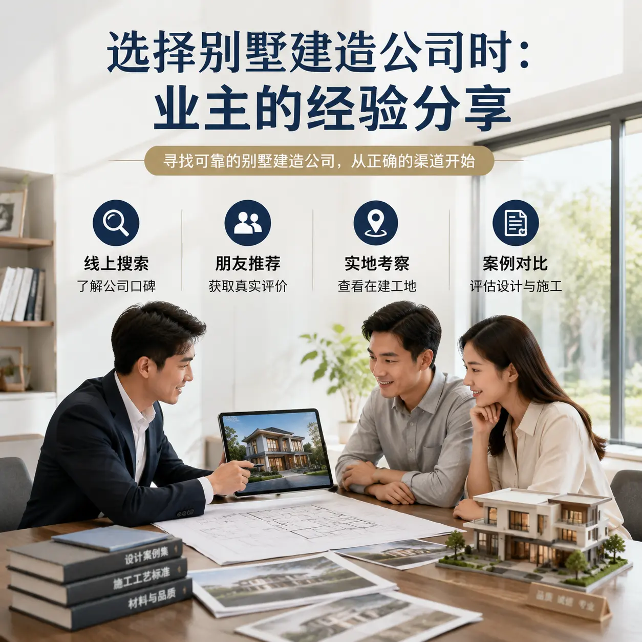 选择别墅建造公司时： 息烽 业主的经验分享
