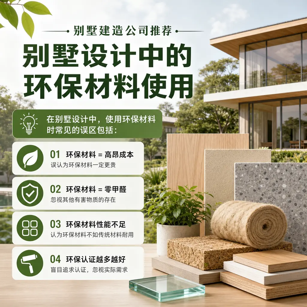 别墅建造公司推荐: 息烽 别墅设计中的环保材料使用